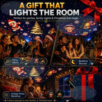 Festive Holiday Projection Lamp